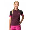 Vaude all-mountain dres, Altissimo Q-Zip, cassis, dámsky