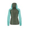 Karpos ALAGNA DOWN outdoorová bunda, dámska, thyme/aqua ski (Veľkosť S)