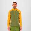 Karpos AMBRIZZOLA FULL-ZIP mikina s kapucňou cedar green/radiant (Veľkosť L)