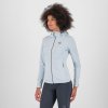 Karpos EASYFRIZZ FULL-ZIP dámska mikina s kapucňou skywriting/ombre blue (Veľkosť S)