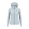 Karpos EASYFRIZZ FULL-ZIP dámska mikina s kapucňou skywriting/ombre blue
