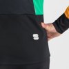 Sportful APEX bunda black/white/green/yellow (Veľkosť M)