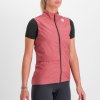 Sportful CARDIO dámska vesta dusty red (Veľkosť S)