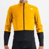 Sportful TOTAL COMFORT cyklistická bunda, zlatá/čierna