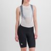 202068 13 sportful total comfort damske kratasy s trakmi cierne