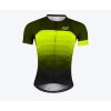Force dres ascent, krátky rukáv, zeleno- fluo