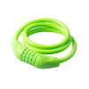 Extend zámok na bicykel NUMERIC 4, 10*1000mm, lime green