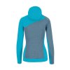 Karpos AVERAU dámska FULL-ZIP mikina s kapucňou windw.blue/bachelor b. (Veľkosť S)