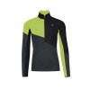 Karpos Federa Half-Zip Flíska Woodl.Gray/Black/Acid Lime (Veľkosť M)