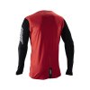 LEATT MTB Gravity 8.0 dres, Race červená, back