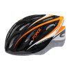 FORCE HAL prilba na bicykel, čierno-oranžovo-biela XS - S