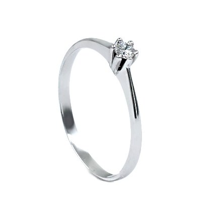 Diamantový  zásnubní prsten 0,085ct