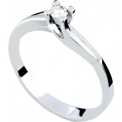 Zásnubní diamantový prsten K528