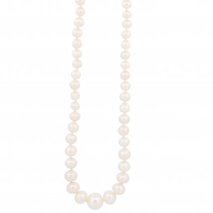 Perlový náhrdelník kónický 45cm