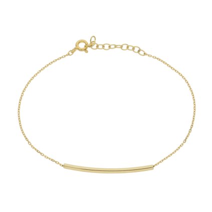 Zlatý náramek minimalistický