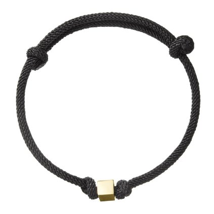 33175 kabbalah naramek se zlatou kostickou cerny 93t00100 black