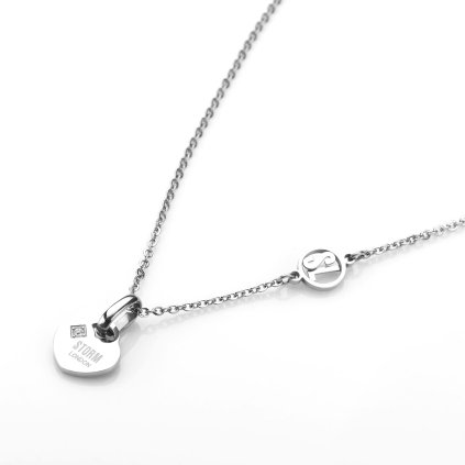 MINI HEART NECKLACE SILVER