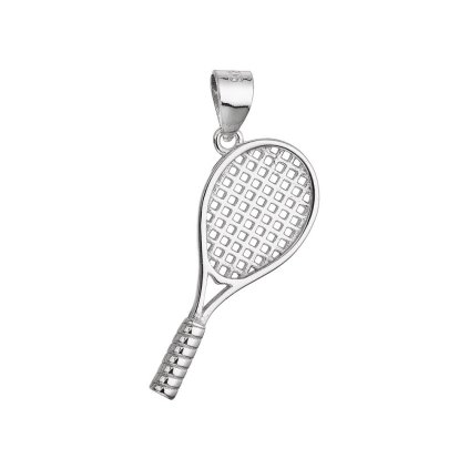 Stříbrný přívěsek tenisová raketa