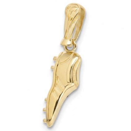 Zlatý přívěsek kopačka MS