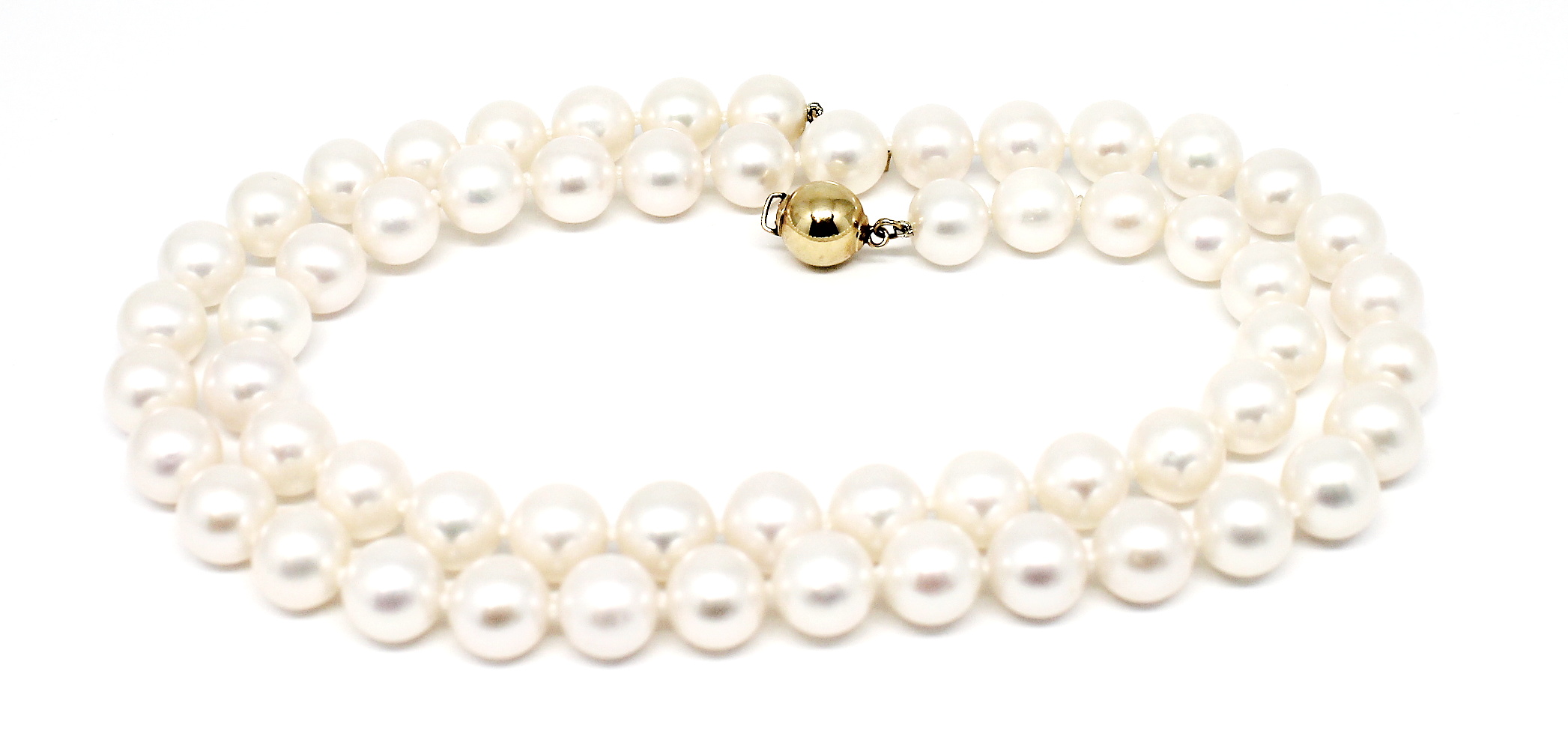 Perlový náhrdelník sladkovodní perly 45cm 6,7mm