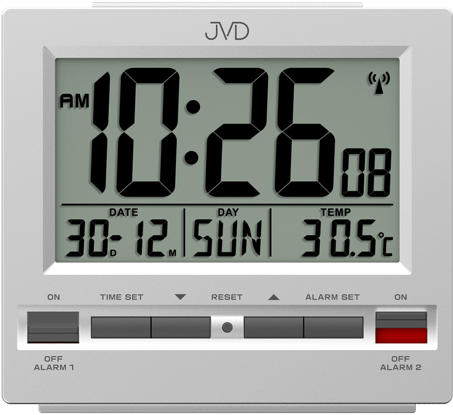 Rádiem řízené hodiny JVD RB9371.1