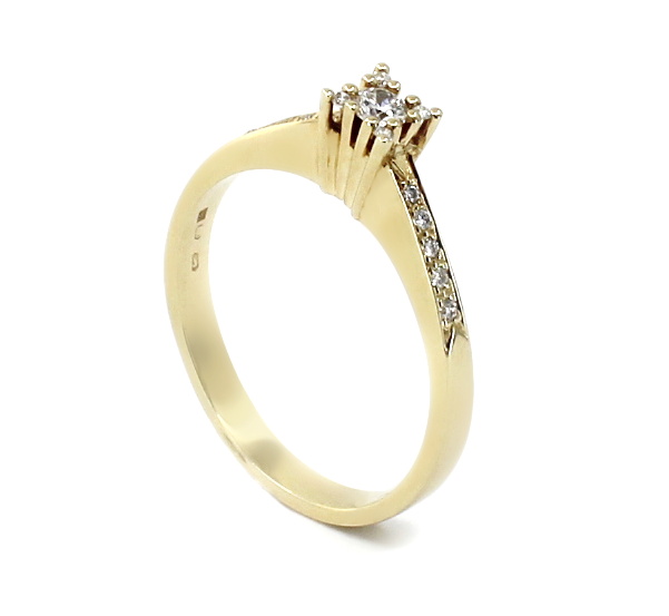 Diamantový prsten Alo Velikost a váha prstenu: 59