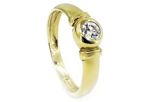 Zásnubní diamantový prsten 0,25ct Velikost a váha prstenu: 56