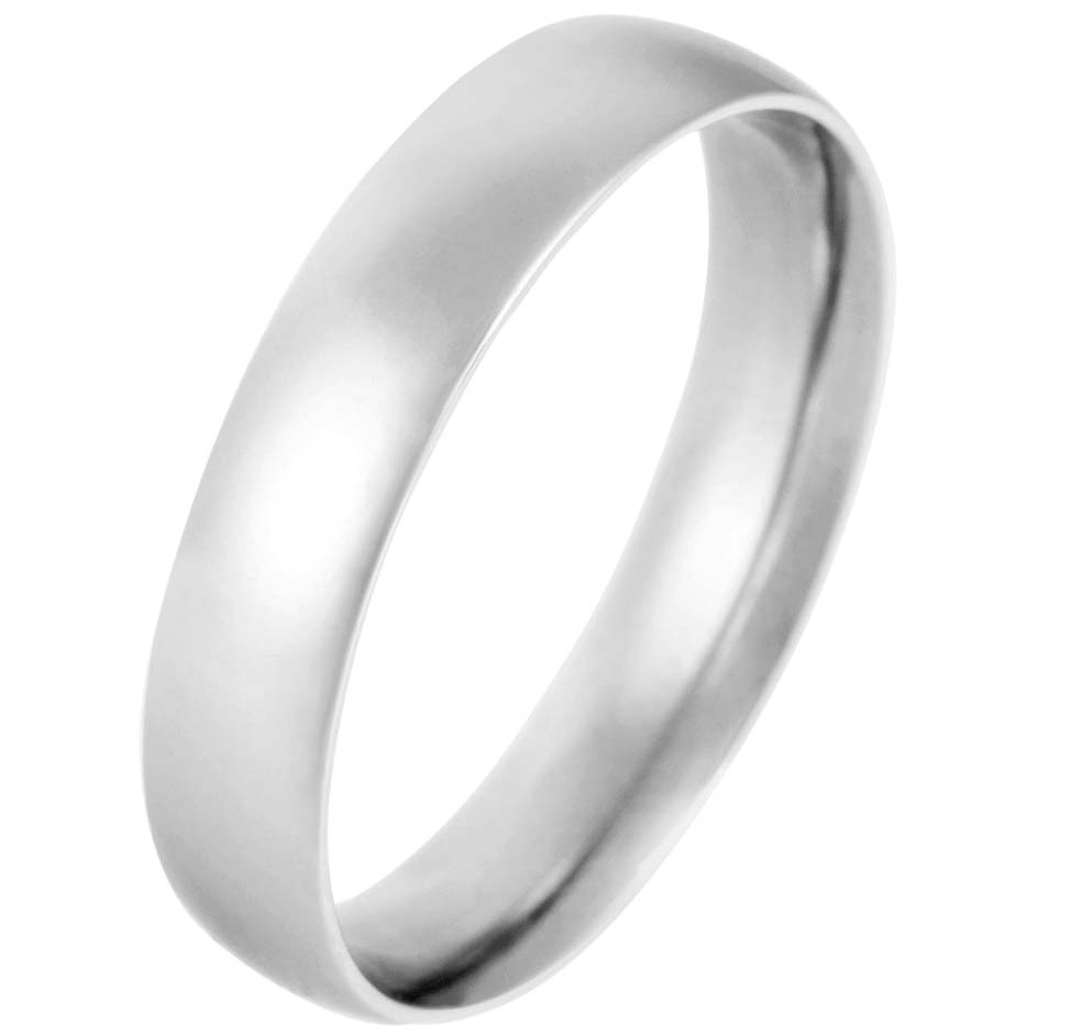 Ocelový snubní prsten 236927
