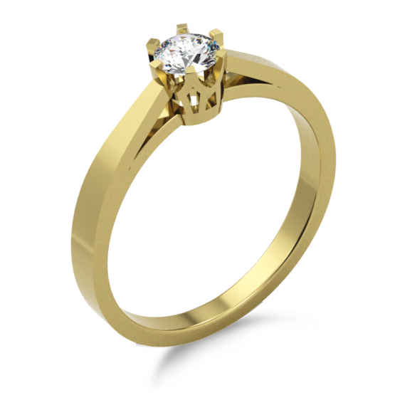 Diamantový prsten K324 Velikost a váha prstenu: 57