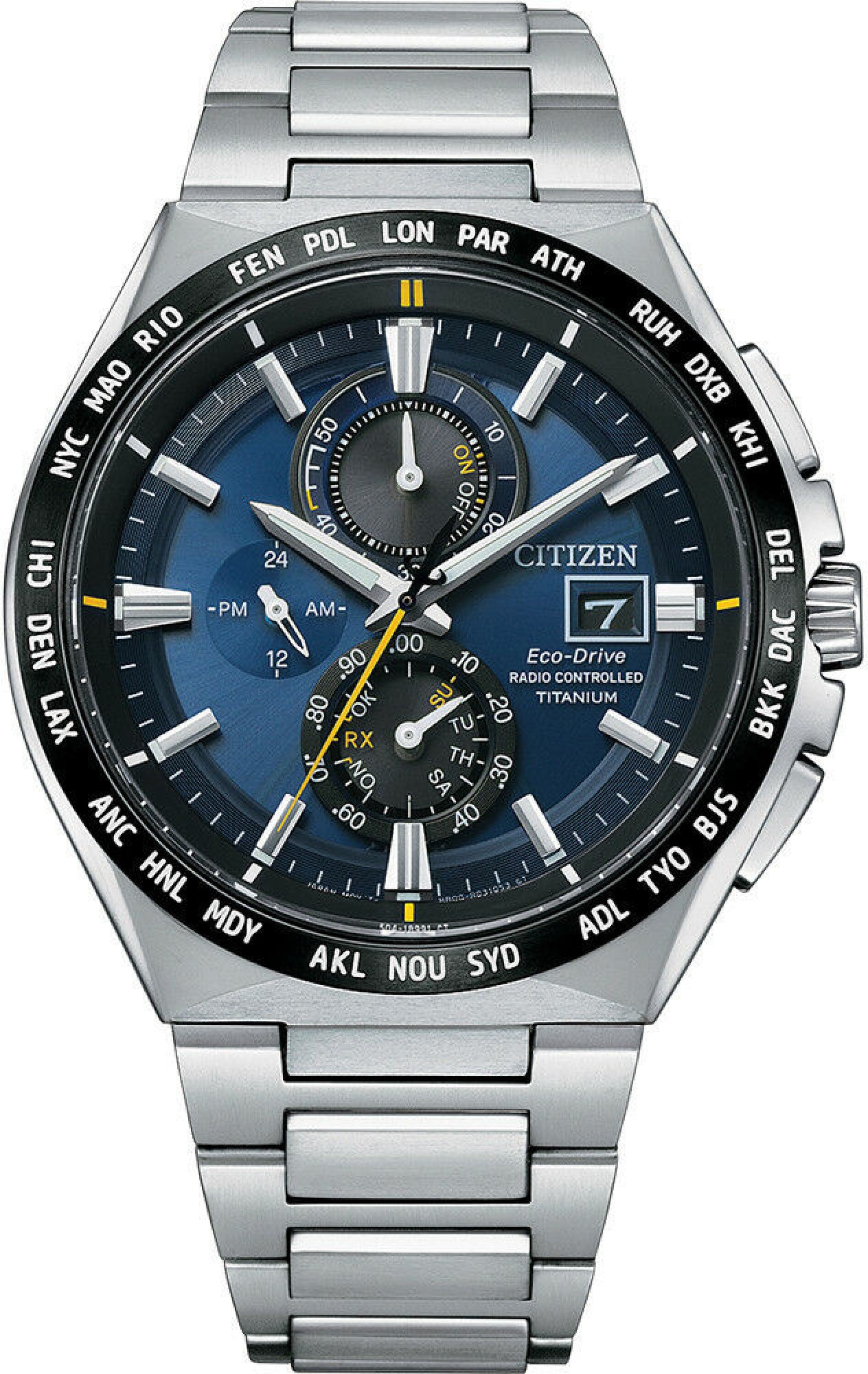 CITIZEN RC WORLD TIME Titan Eco drive AT8234-85L