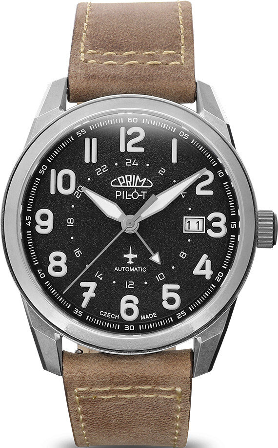 Hodinky Prim Pilot Dual Time B Limited Edition