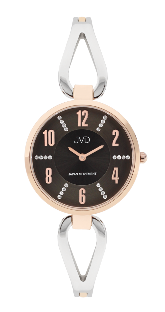 Náramkové dámské hodinky bicolor JVD JC073.6