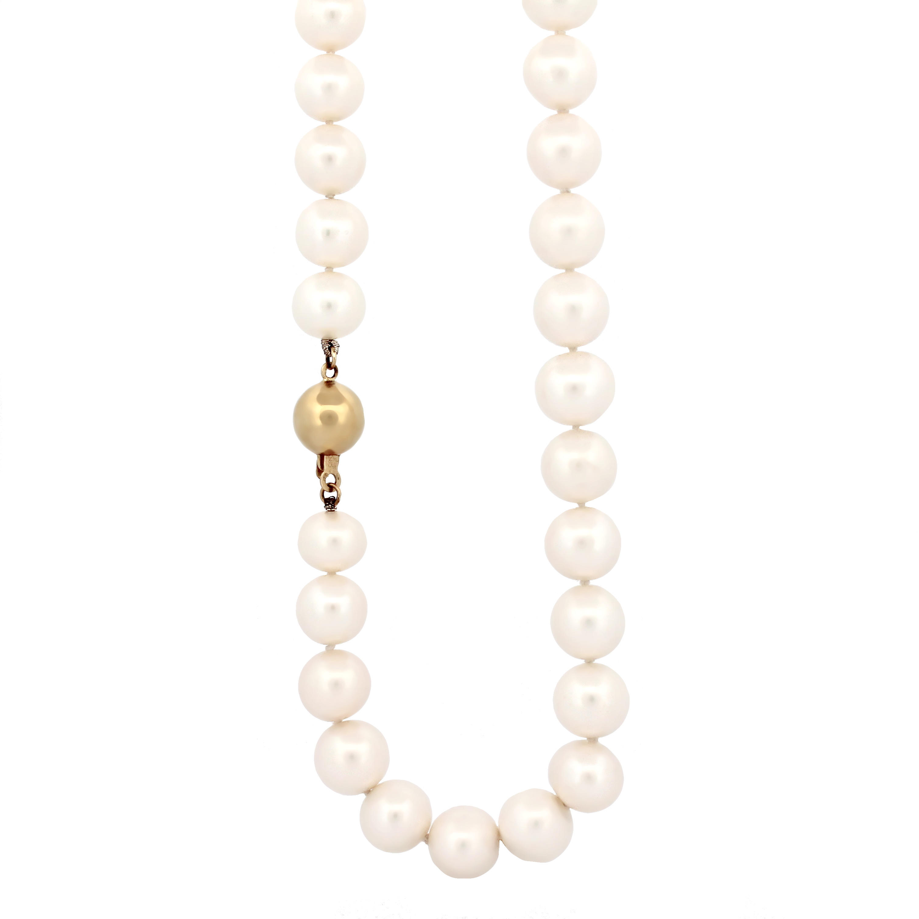 Perlový náhrdelník sladkovodní perly 45cm 9-9,5mm