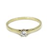 Zásnubní diamantový prsten 0,17ct