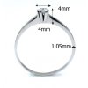 Diamantový  zásnubní prsten 0,085ct