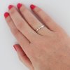 Zásnubní diamantový prsten 0,05ct