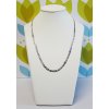Řetízek mohutný bílé zlato 55cm