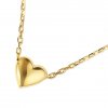 Zlatý řetízek s provlečeným srdíčkem 1084
