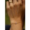 Diamantový náramek ze žlutého zlata 0,10ct 2
