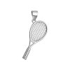 Stříbrný přívěsek tenisová raketa
