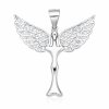 Stříbrný přívěsek Anděl ochranitel