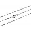 Zlatý řetízek Anker,bílé zlato 42-65 cm
