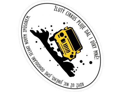 samolepka a možná i podpis