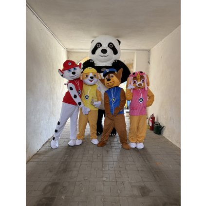 Maskot Tlapková Patrola CHASE - pronájem s obsluhou