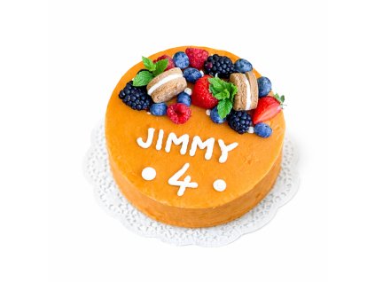 Narozeninový dort pro psa Jimmyho