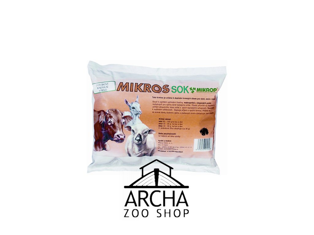 Mikrop/Mikros SOK pro skot, ovce a kozy 1kg