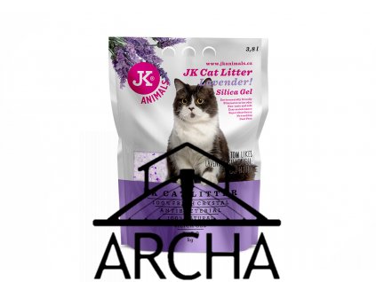 59141 3 jk animals cat litter lavender silica gel 1 6 kg 3 8 l 1