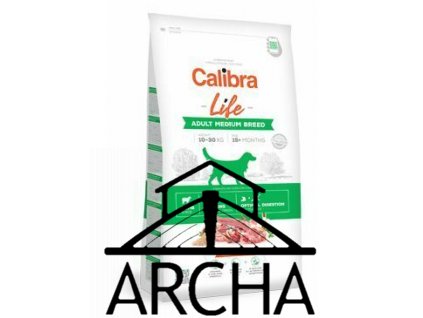 Calibra Dog Life Adult Medium Breed Lamb 2,5 kg