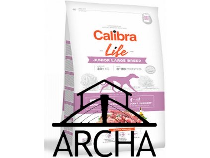 Calibra Dog Life Junior Large Breed Lamb 2,5 kg