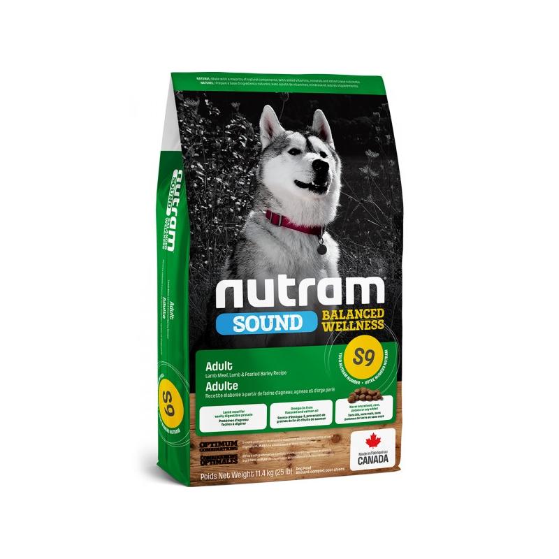 Nutram Sound ADULT Lamb 11,4 kg - S9